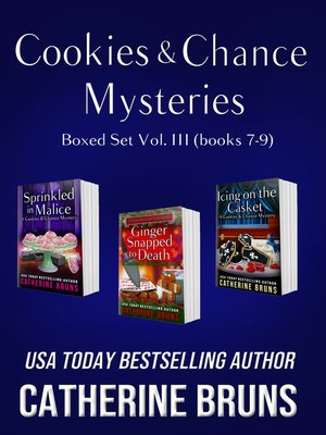 cover image of Cookies & Chance Mysteries Boxed Set Volume III (Books 7-9)